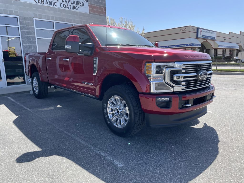 2021 Ford F350 clear bra paint protection XR PLUS
