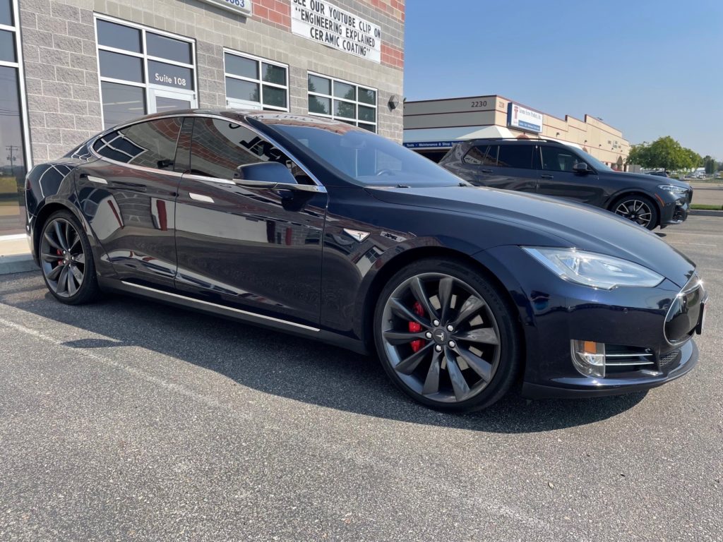 2015 Tesla Model S full PRIME XR PLUS ceramic tint