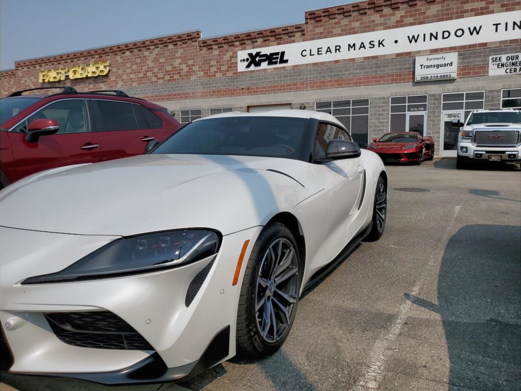 2021 Toyota Supra prime xr plus window tint