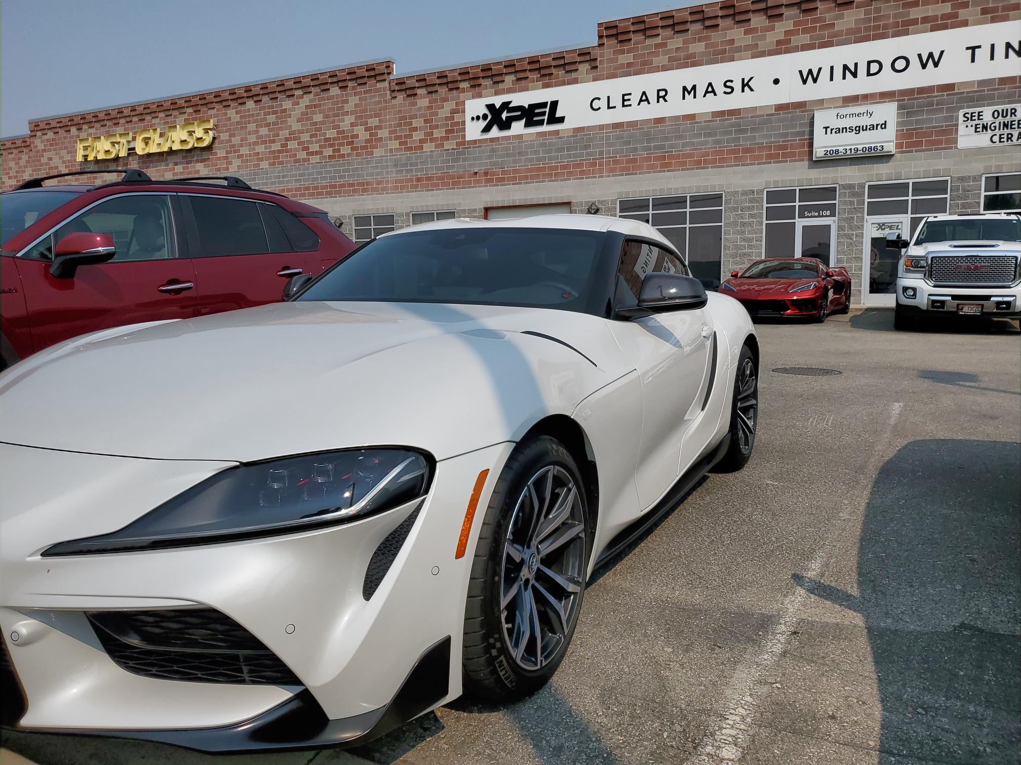 XPEL Boise | Blog | 2021 Toyota Supra PRIME XR PLUS Window Tint