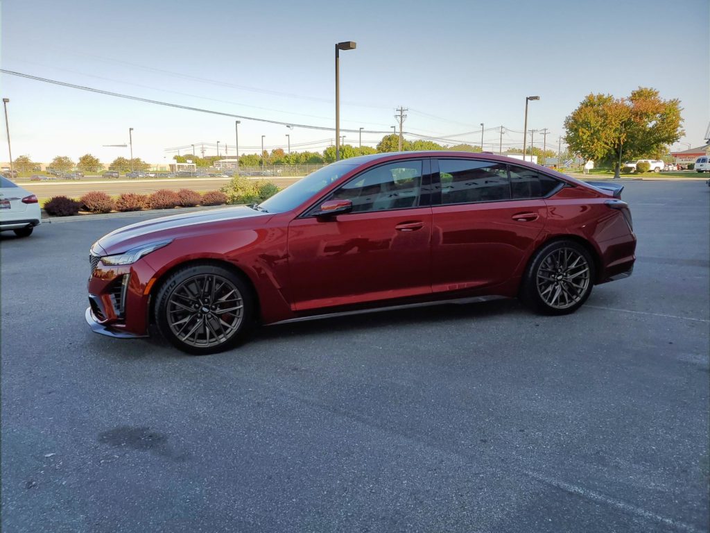 2021 Cadillac CT5 Blackwing full front ultimate plus fusion plus and prime xr plus tint