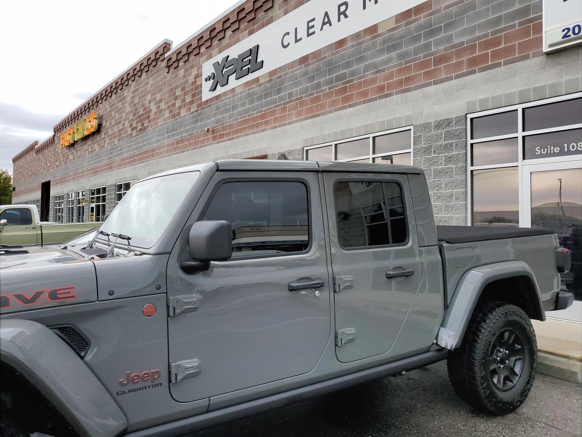 XPEL Boise | Blog | 2021 Jeep Gladiator PRIME XR Window Tint