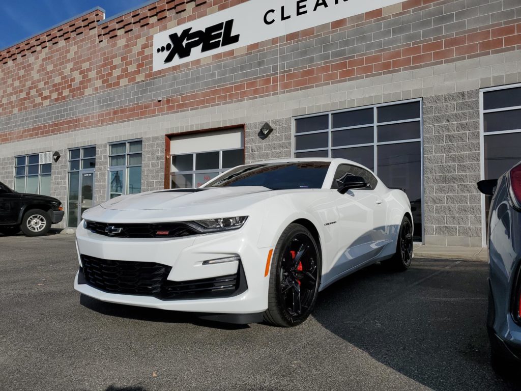 2021 camaro full front ultimate plus ppf and prime xr plus window tint