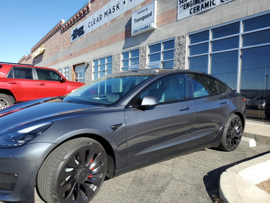 2021 Tesla Model 3 PRIME XR PLUS 35 ceramic window tint