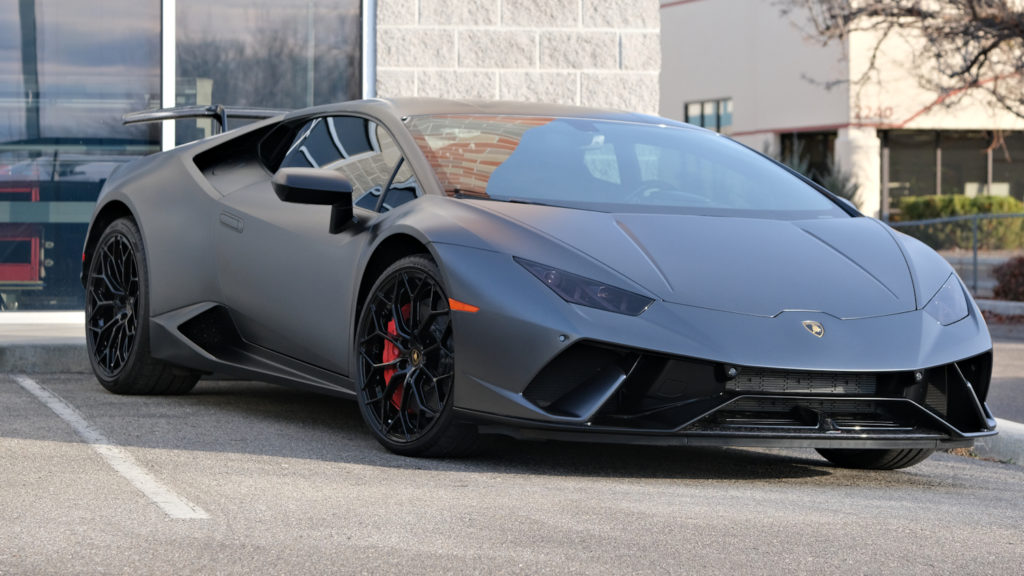 2018 Lamborghini Huracan full stealth matte ppf