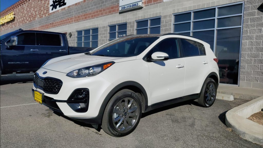 2022 Kia Sportage partial front ultimate plus ppf