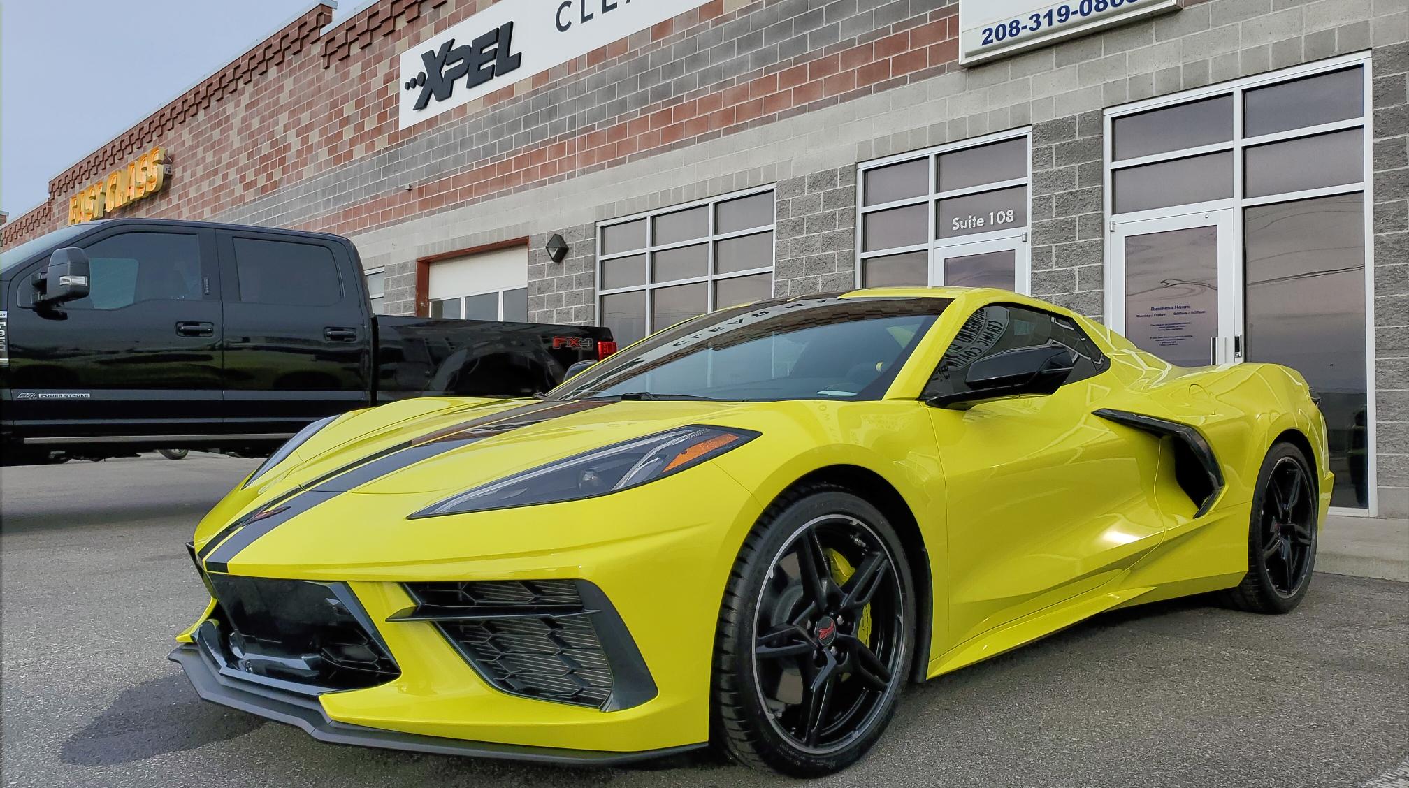 XPEL Boise | Blog | 2022 Corvette C8 UV Protective Window Tint