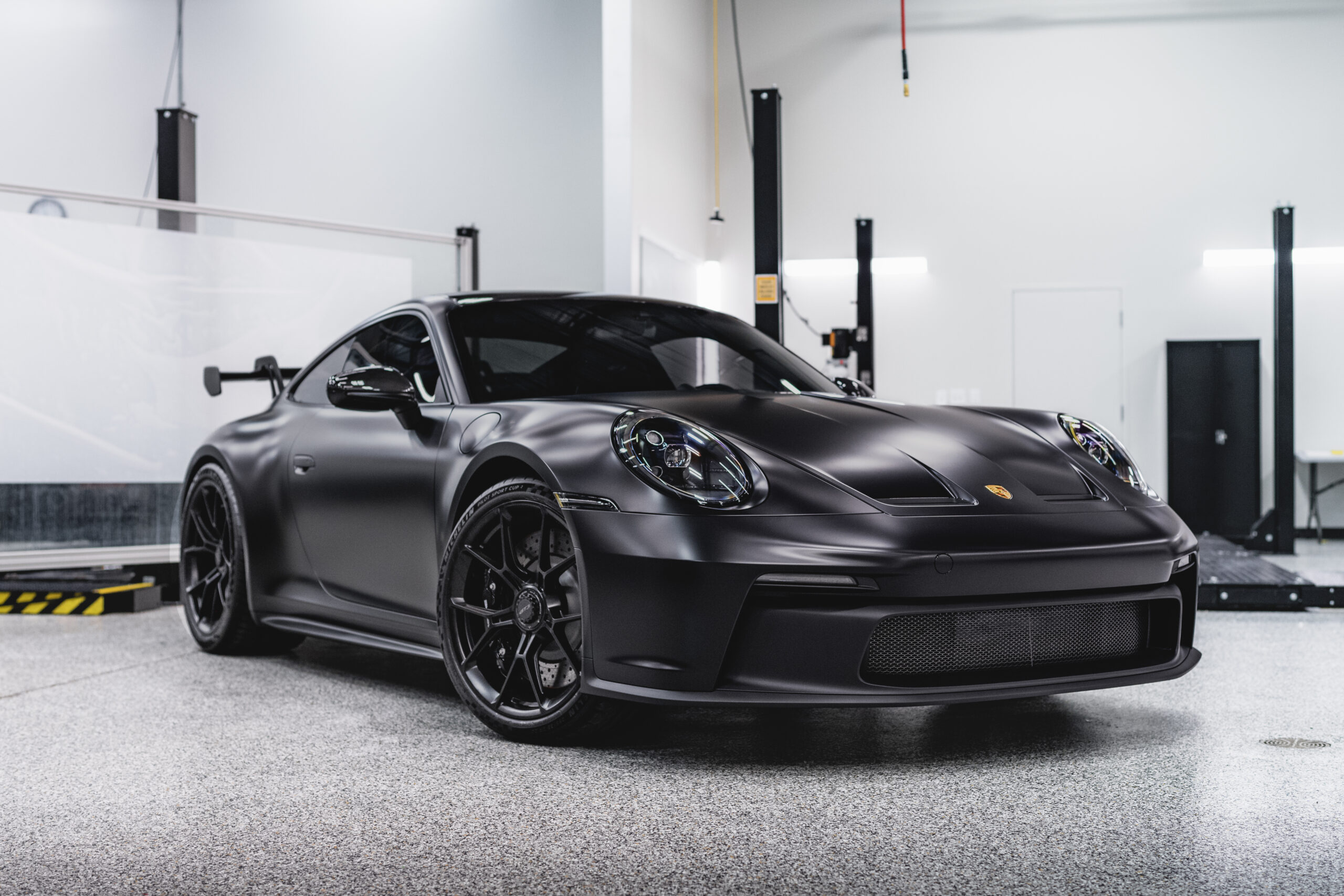 Porsche GT3 - Unischwarz Lackschutzfolie - News